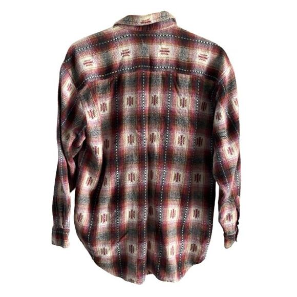 At Last & Co Southwest 100% Cotton Button Up Sz M‎ - Picture 2 of 8